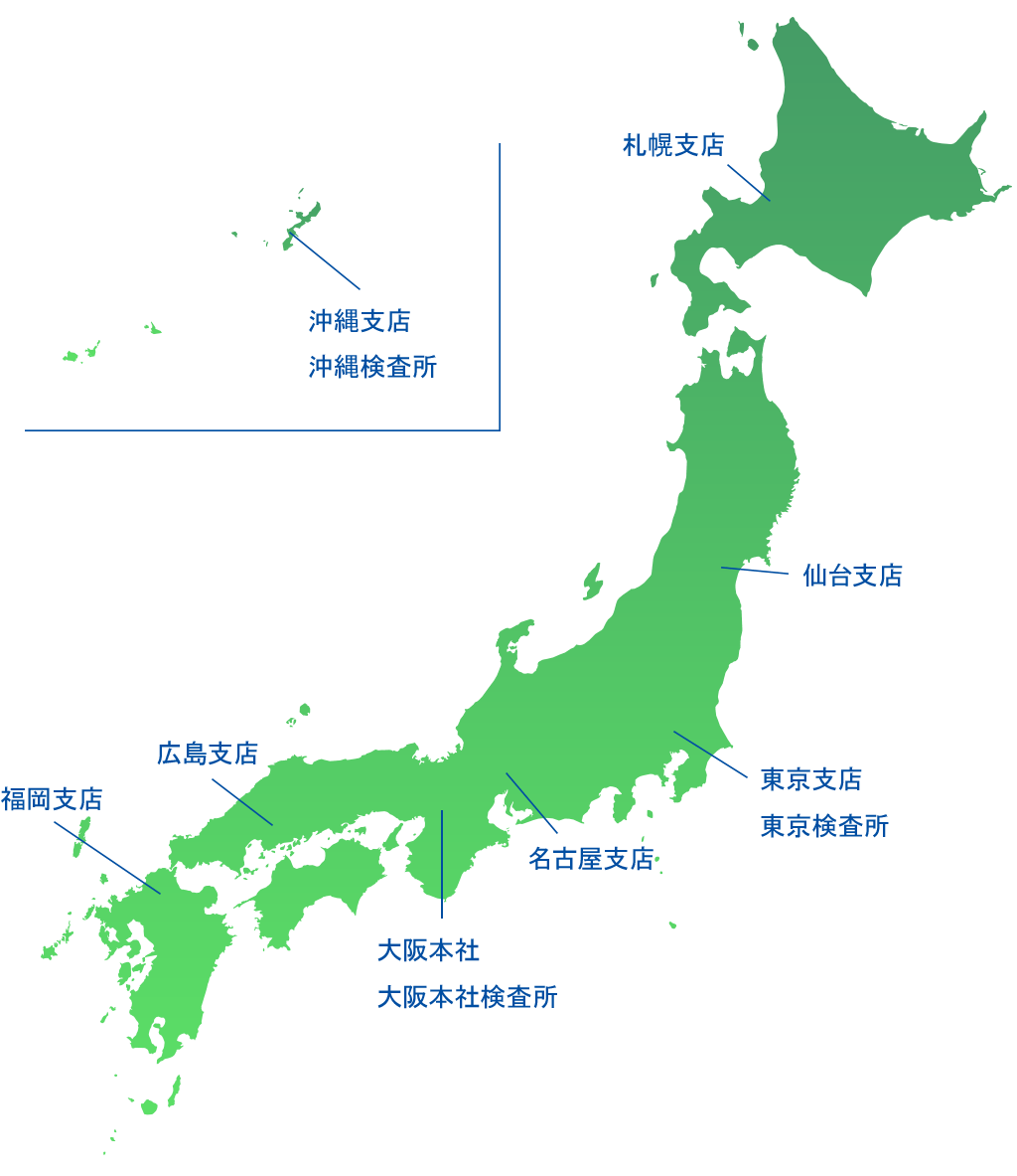 日本地図